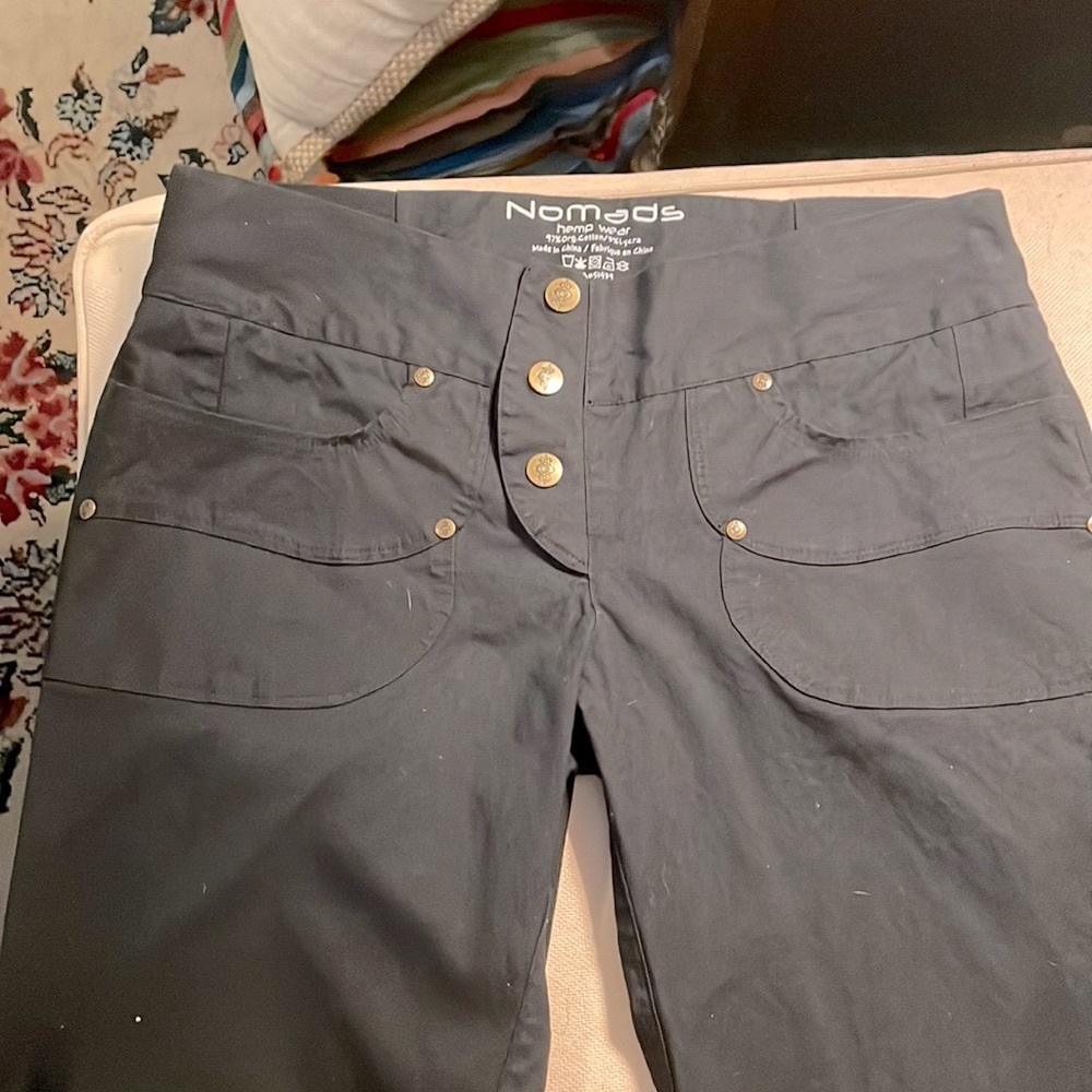 Nomads Hemp Wear Navy Blue Trouser